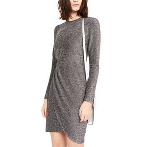 Sparkly Michael Kors Wrap Holiday Dress